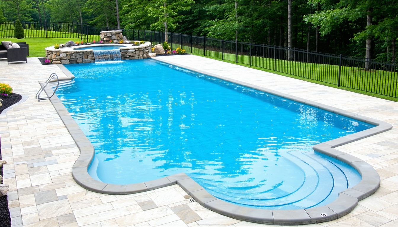 Turn-key pool construction process by Sunrise Pools.
